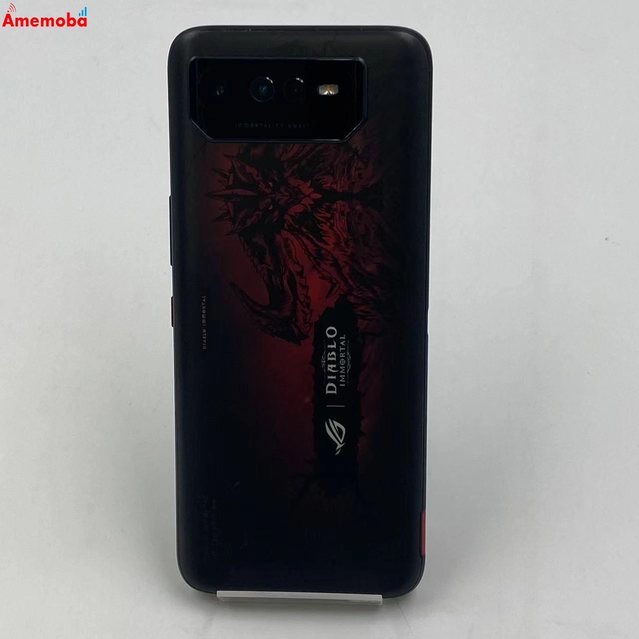 ROG Phone 6 Diablo Immortal Edition 16GB/512GB ヘルファイアレッド ROG6SD-BK16R512 ストア版SIMフリー 美品