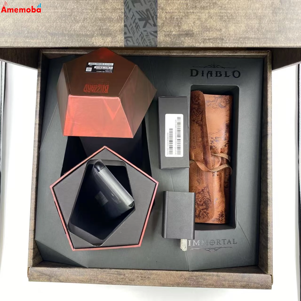 ROG Phone 6 Diablo Immortal Edition 16GB/512GB ヘルファイアレッド ROG6SD-BK16R512 ストア版SIMフリー 美品