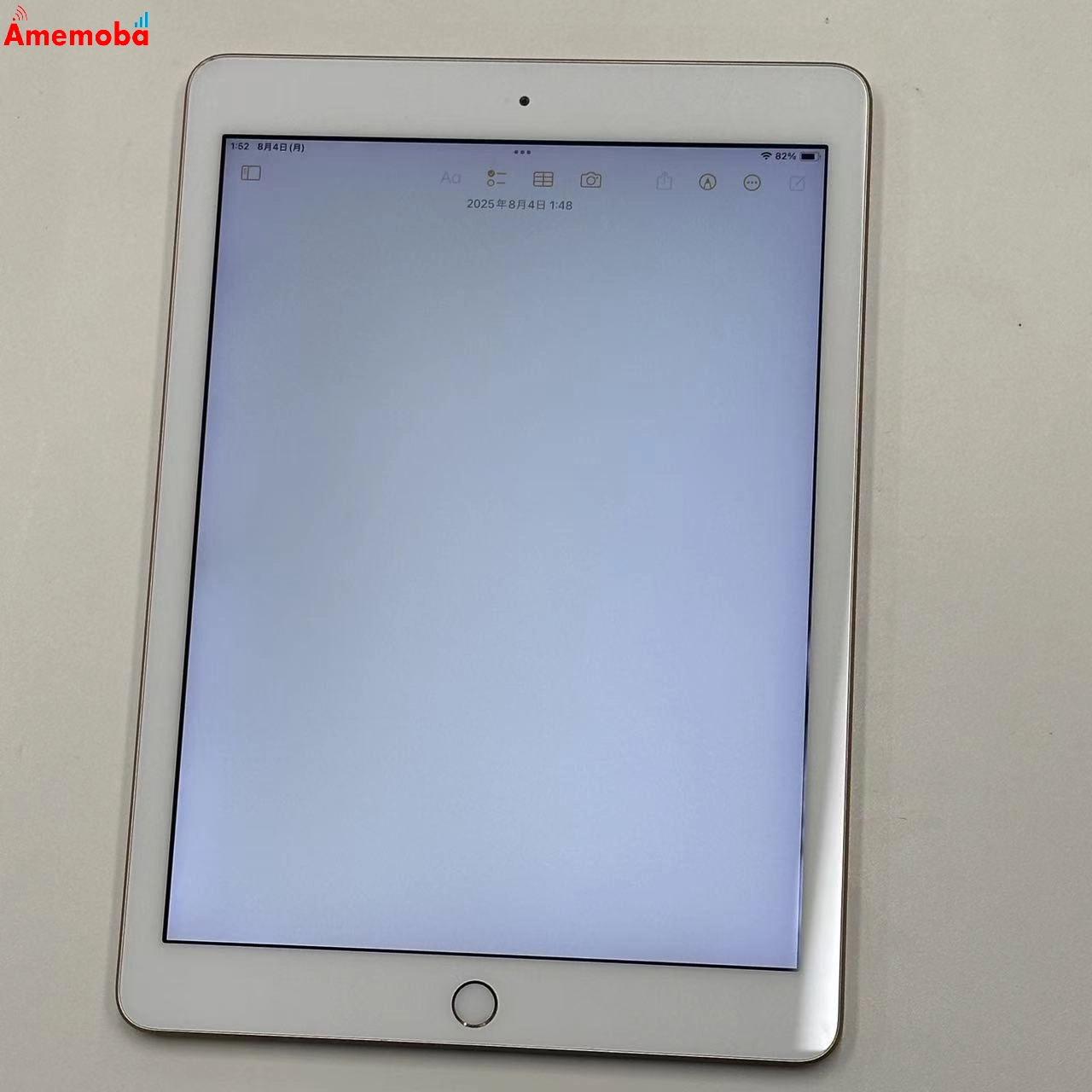 iPad 第6世代 Wi-Fiモデル 128GB ゴールド MRJP2J/A 訳あり品