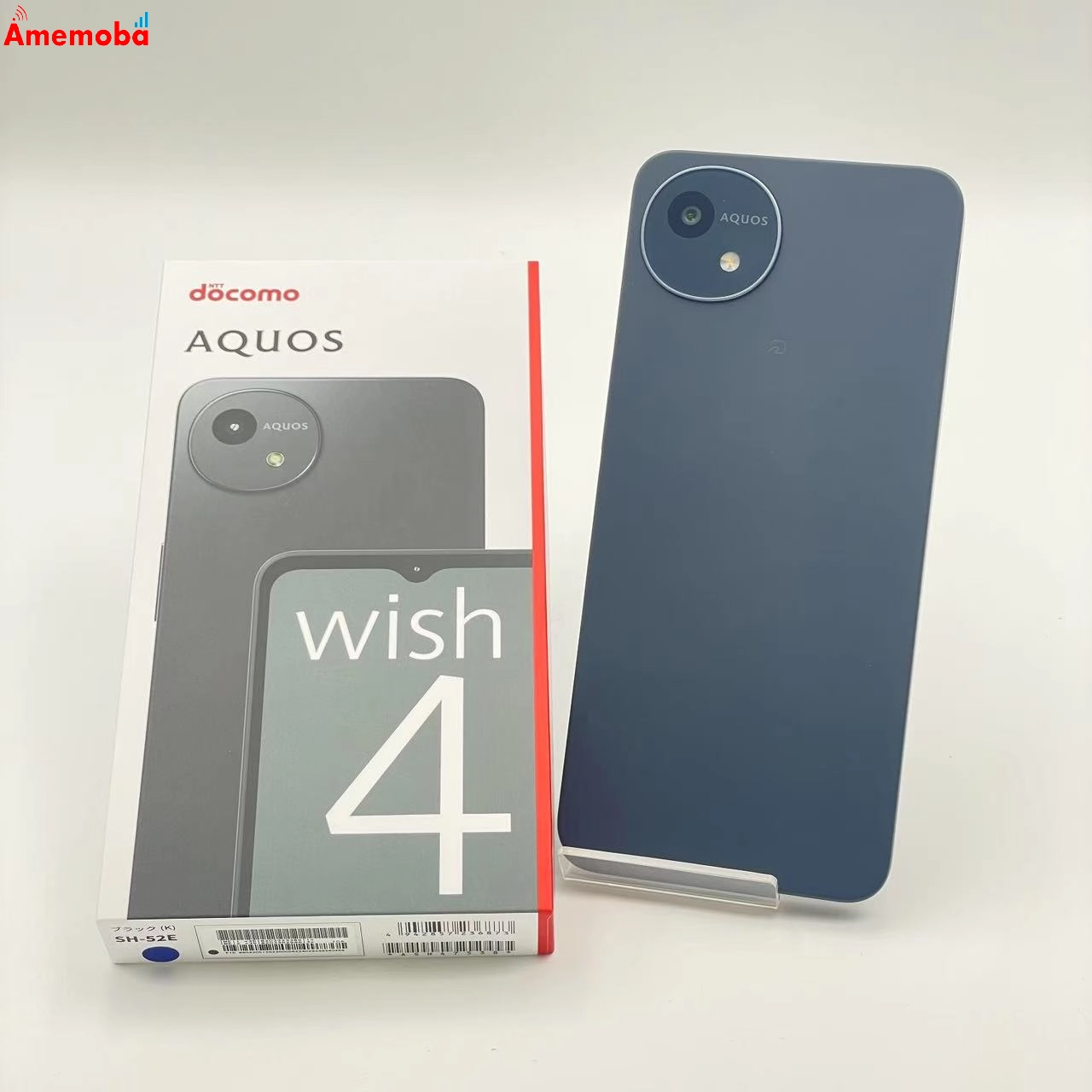 AQUOS wish4 4GB/64GB ブラック SH-52E docomo版SIMフリー 未使用品