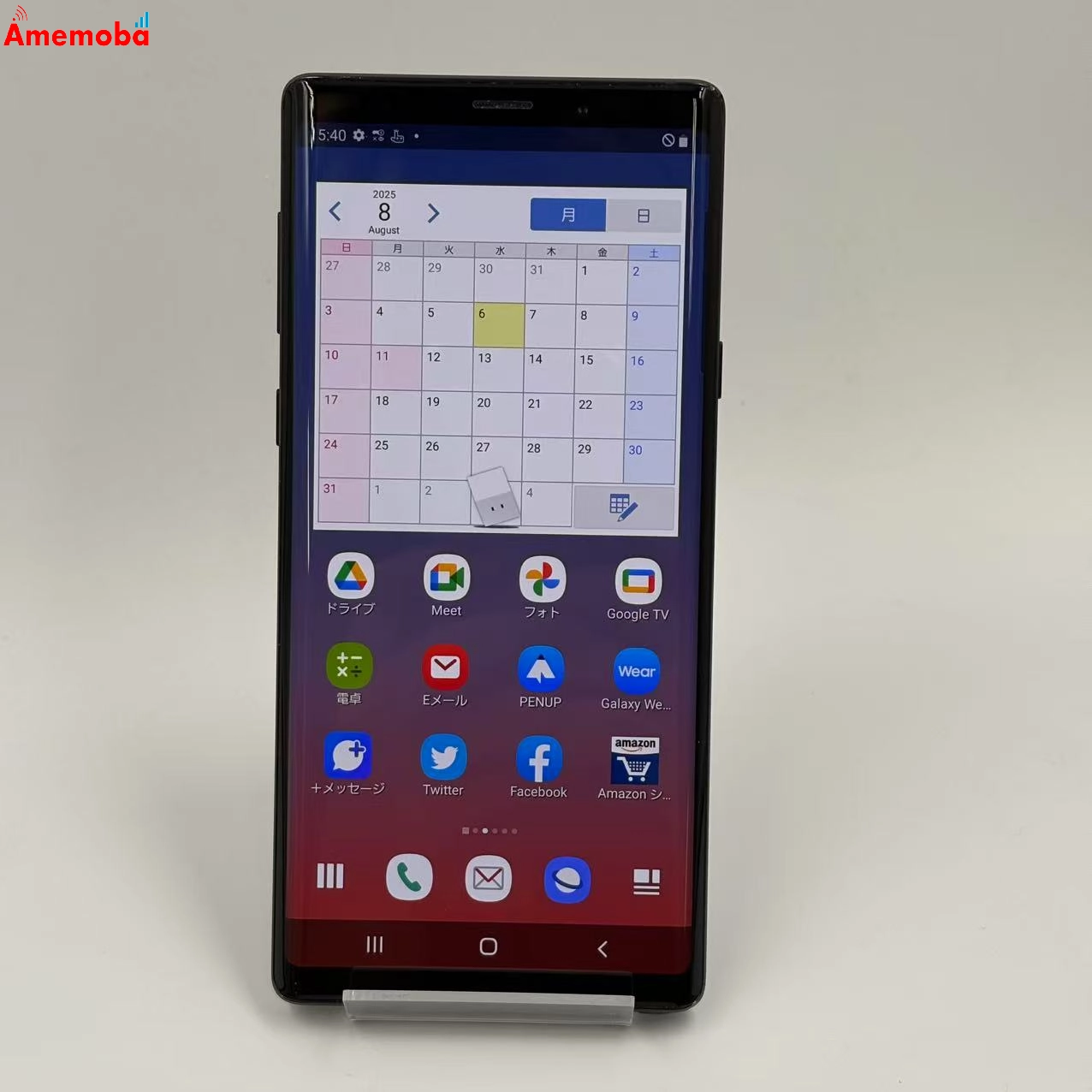 Galaxy Note9 128GB ミッドナイトブラック SC-01L docomo版SIMフリー