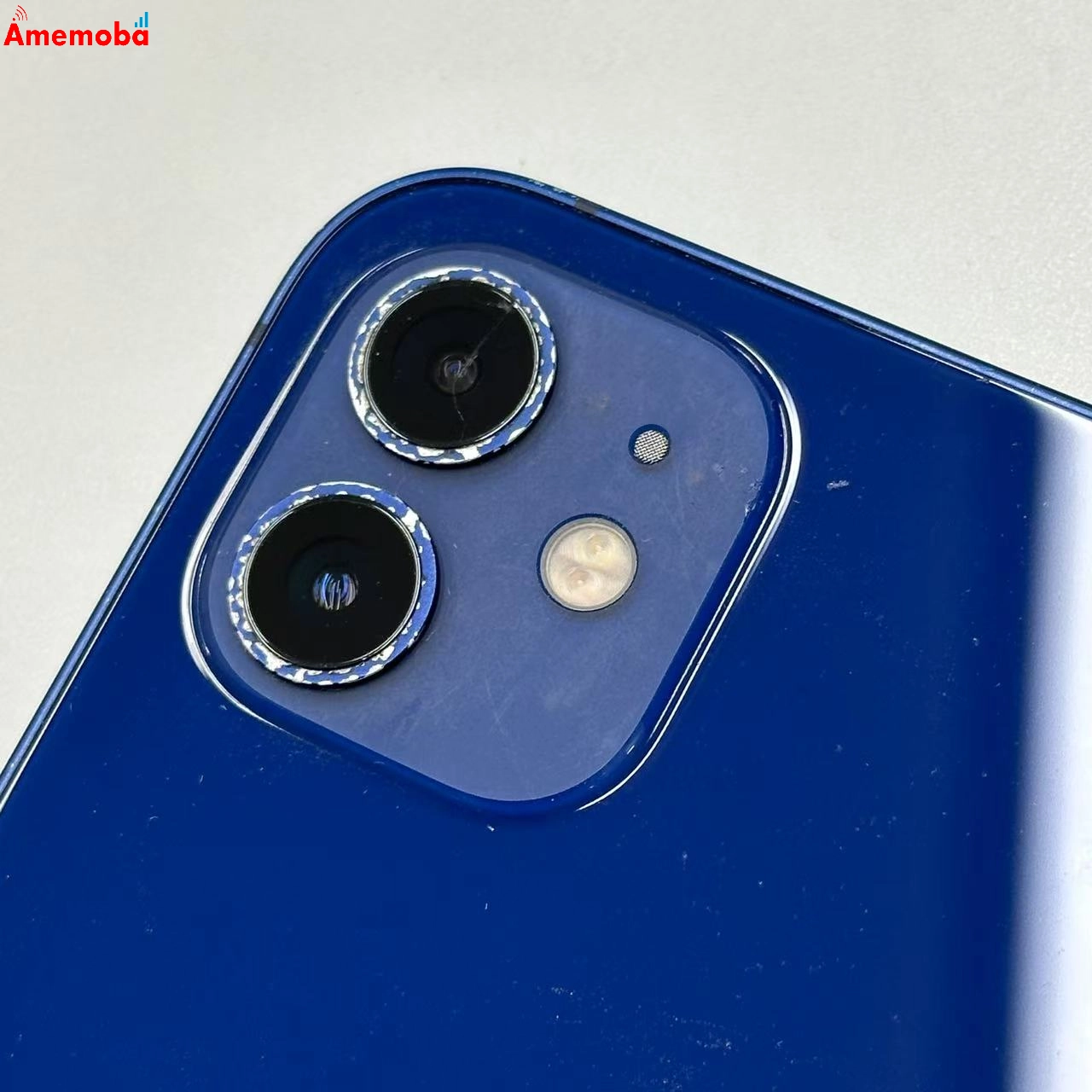 iPhone12 64GB ブルー MGHR3J/A Apple版SIMフリー ジャンク品