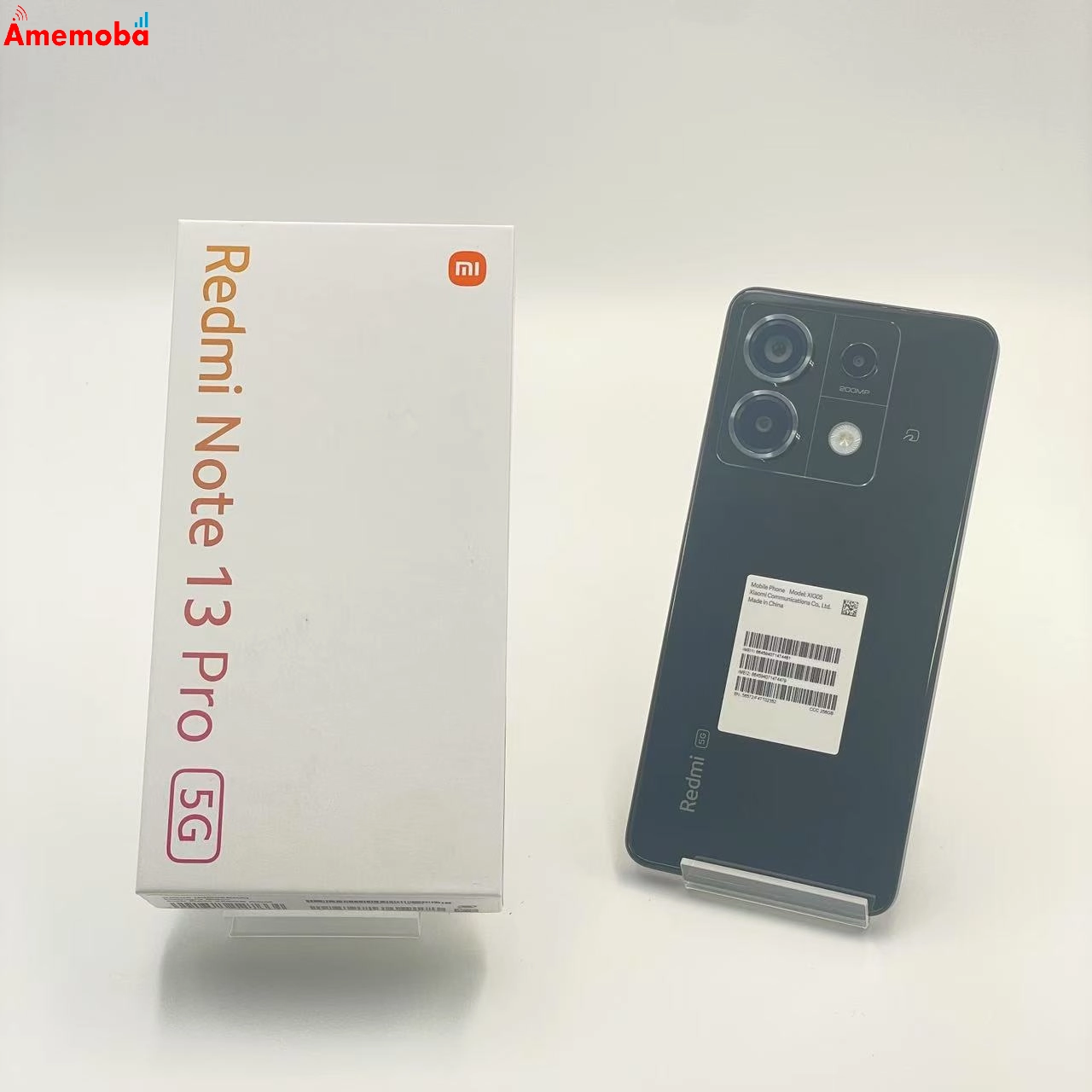Xiaomi Redmi Note 13 Pro 5G 8GB/256GB ミッドナイトブラック xig05 AU版SIMフリー 未使用品 au