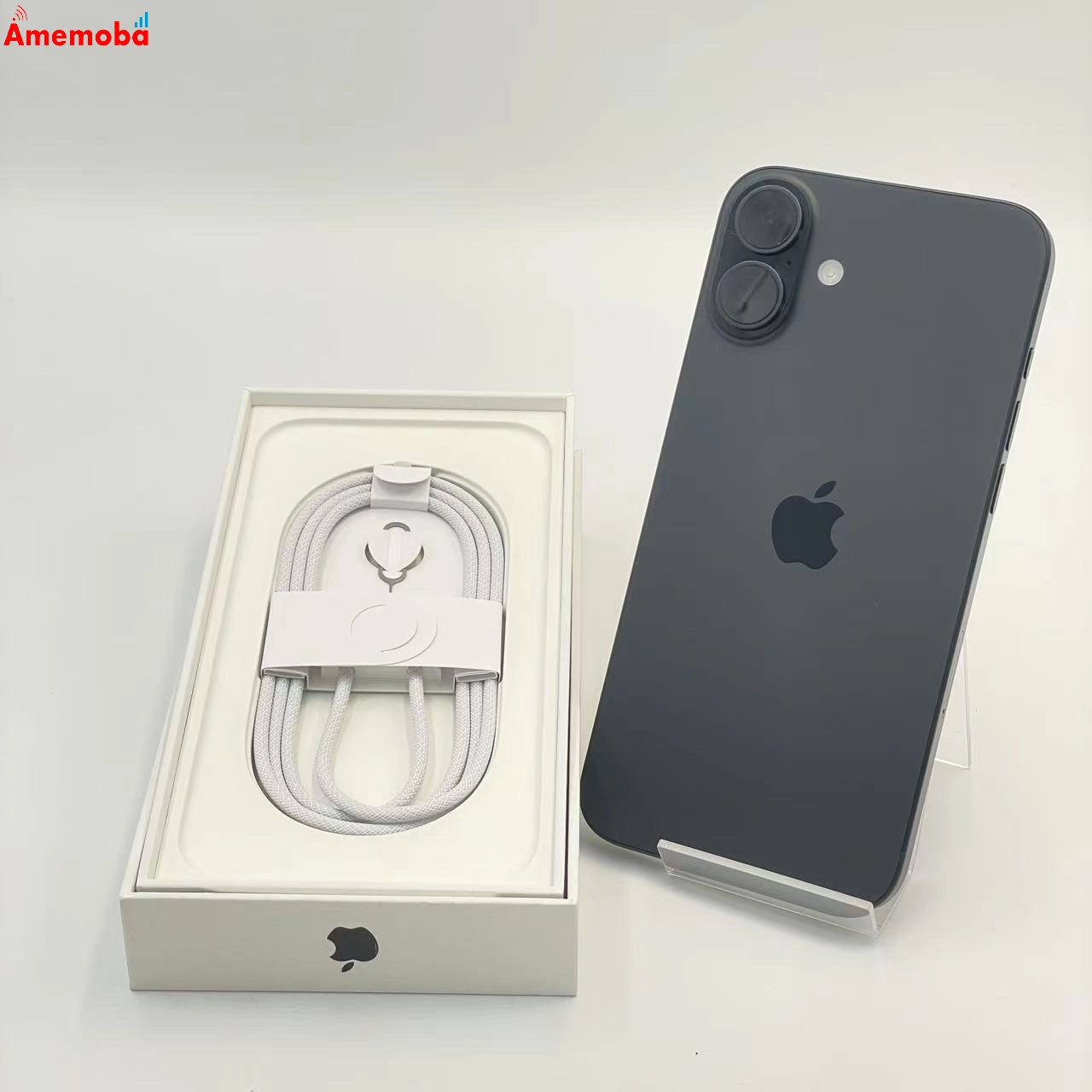 iPhone16 Plus 128GB ブラック MXVA3J/A AU版SIMフリー 極美品 au