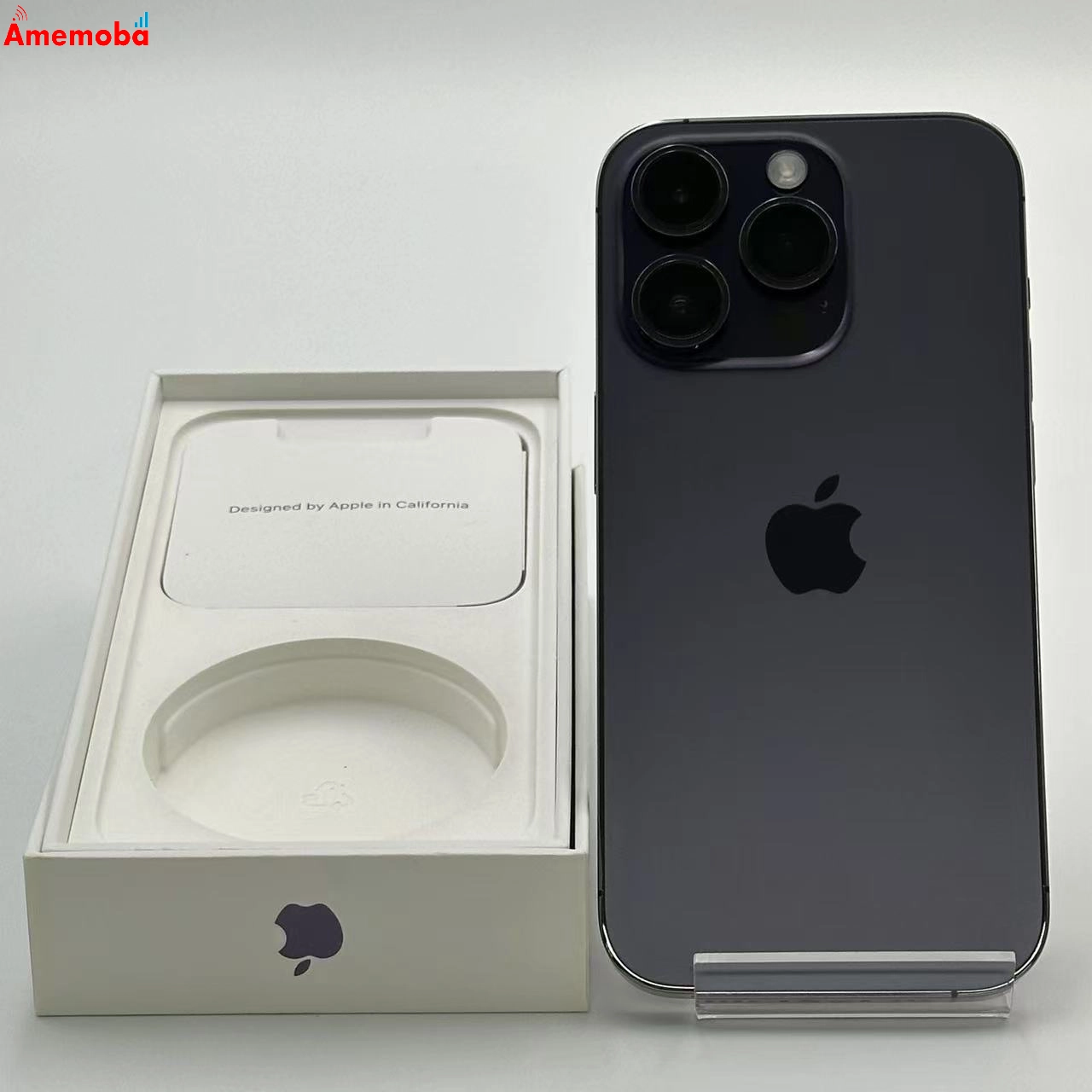 iPhone14 Pro 128GB ディープパープル MQ0F3J/A Apple版SIMフリー 美品