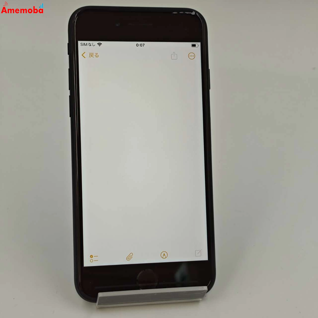 iPhoneSE 第3世代 64GB ミッドナイト MMYC3J/A AU版SIMフリー ジャンク品