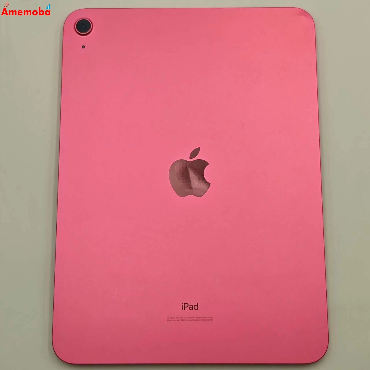 iPad 第10世代 Wi-Fiモデル 64GB ピンク MPQ33J/A