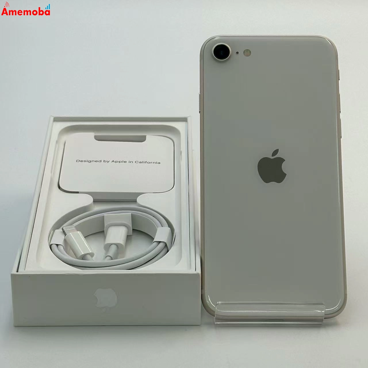 iPhoneSE 第3世代 64GB スターライト MMYD3J/A AU版SIMフリー 極美品