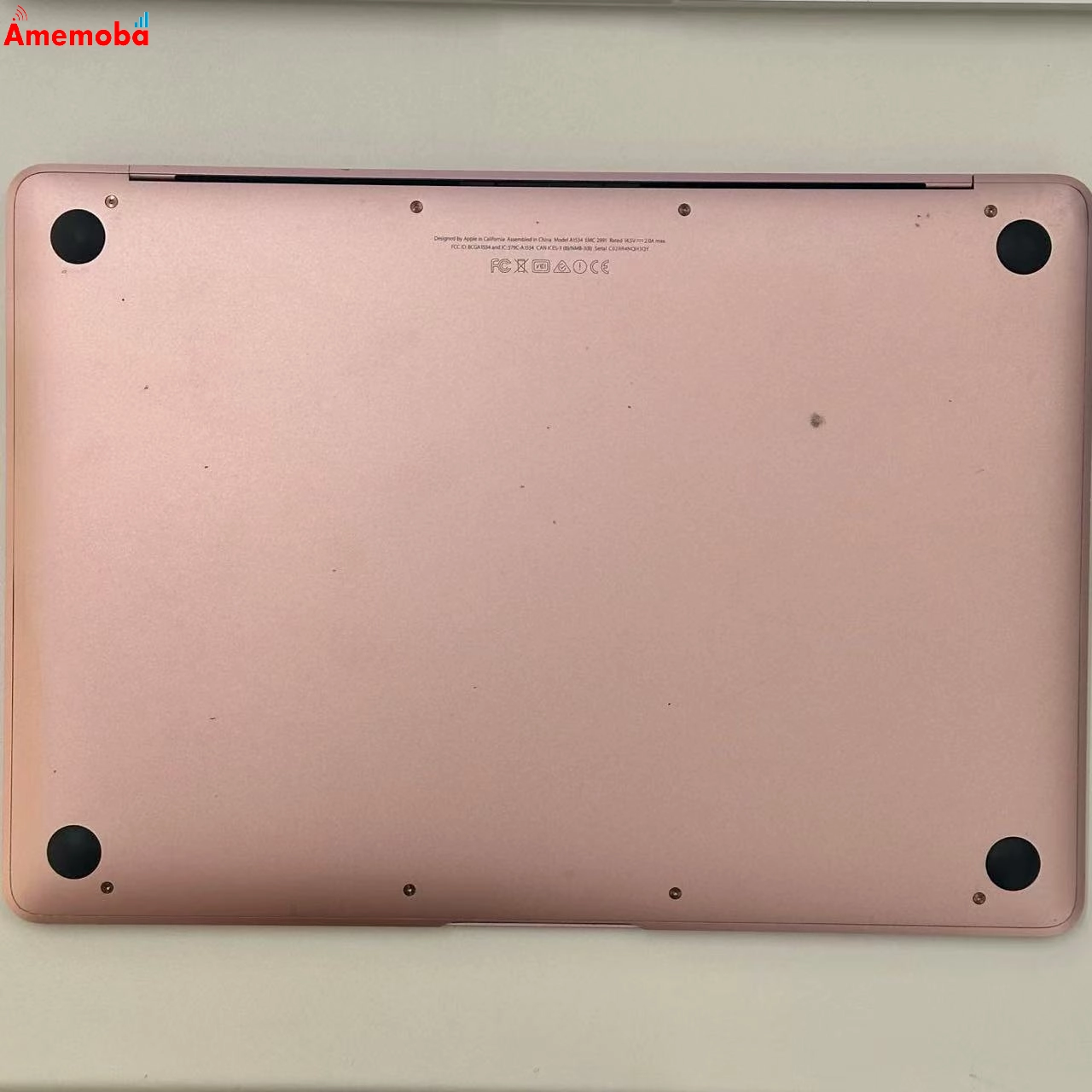 MacBook Retina 12インチ Early 2016 1.2GHz Core m5 8GB 512GB A1534 ローズゴールド