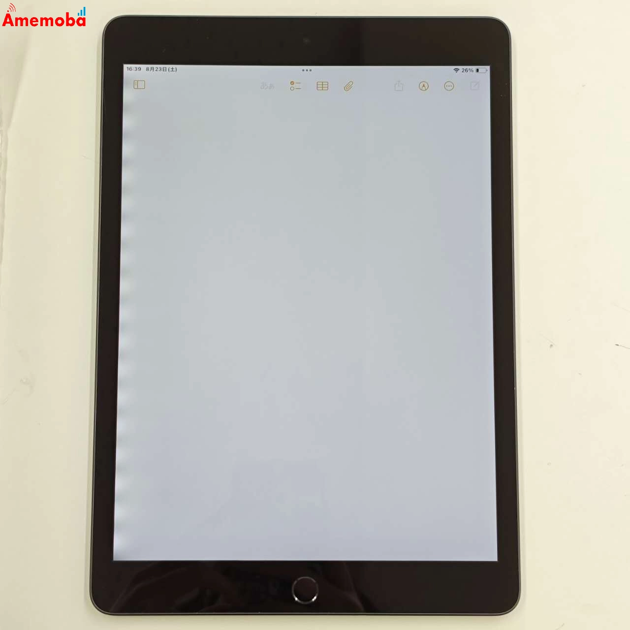 iPad 第9世代 Wi-Fiモデル 256GB スペースグレイ MK2N3X/A ジャンク品