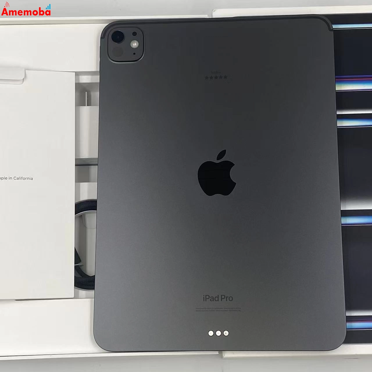 iPad Pro 11インチ 第5世代 Nano-textureディスプレイガラス搭載 Wi-Fiモデル 1TB スペースブラック PWR63J/A