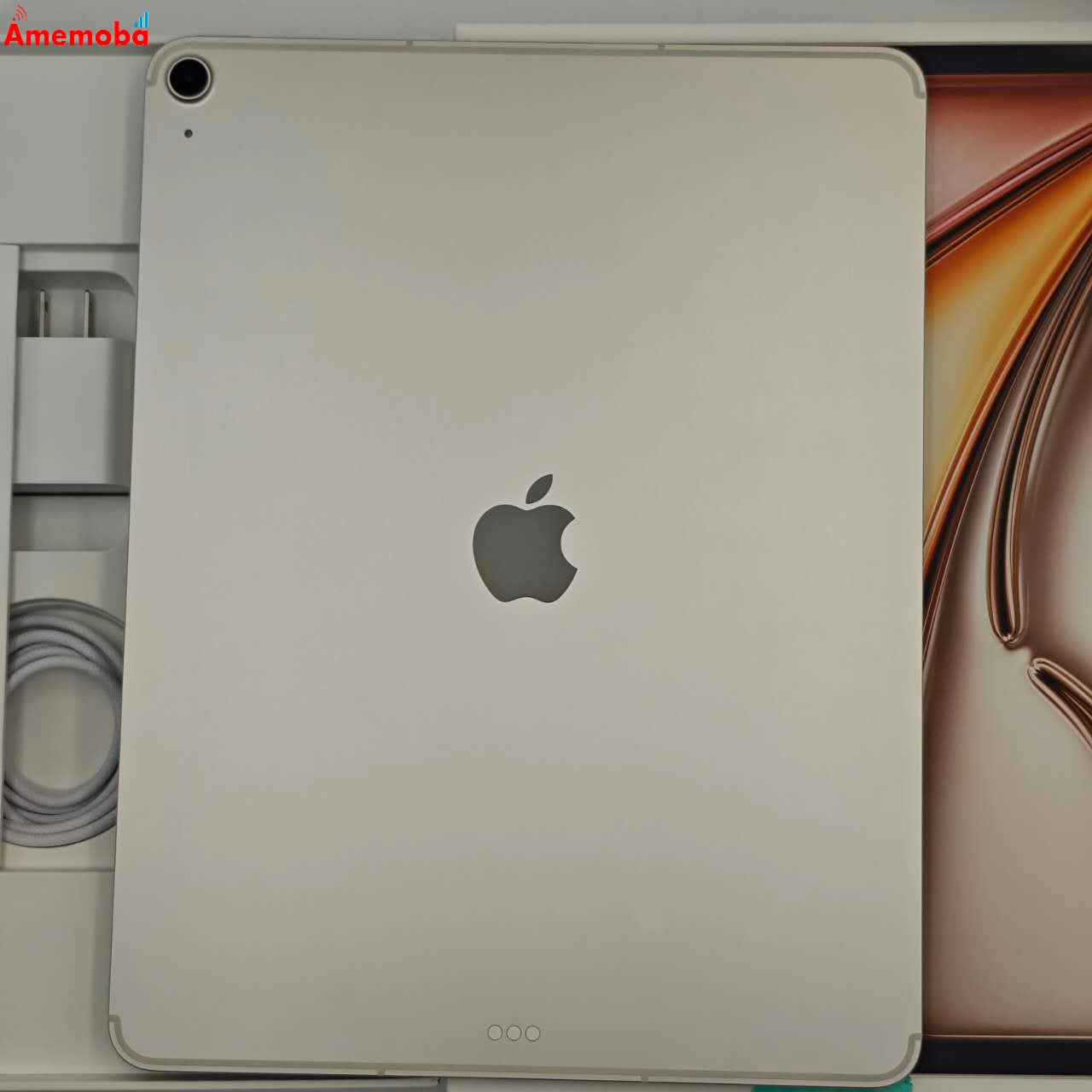 iPad Air 13インチ 第7世代 256GB スターライト MCJ74J/A  Apple版SIMフリー 新品同様