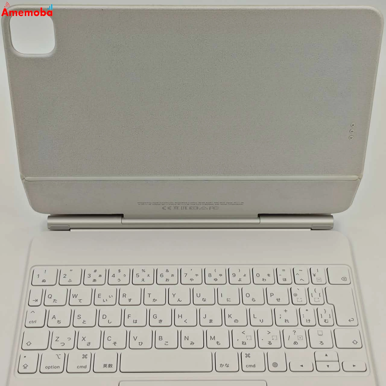 11インチiPad Pro(第2世代)用 Magic Keyboard 日本語(JIS) ** ホワイト A2261 極美品