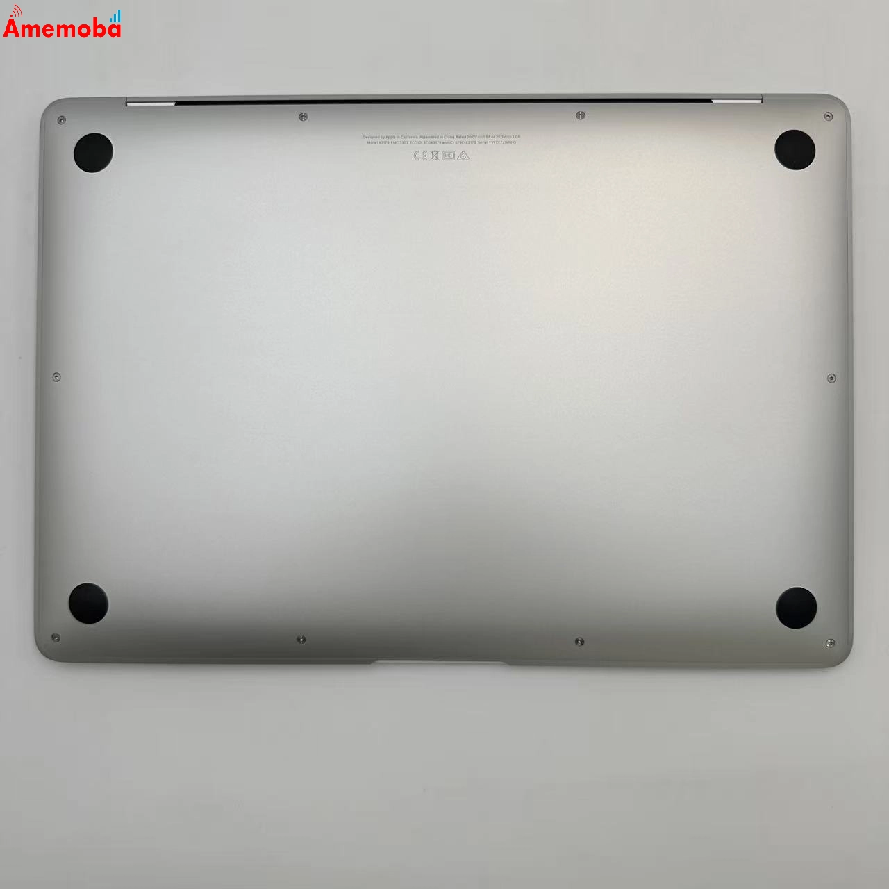 MacBook Air Retian 13インチ 2020 1.1GHz Core i3 8GB 256GB A2179 シルバー 美品 8GB/256GB