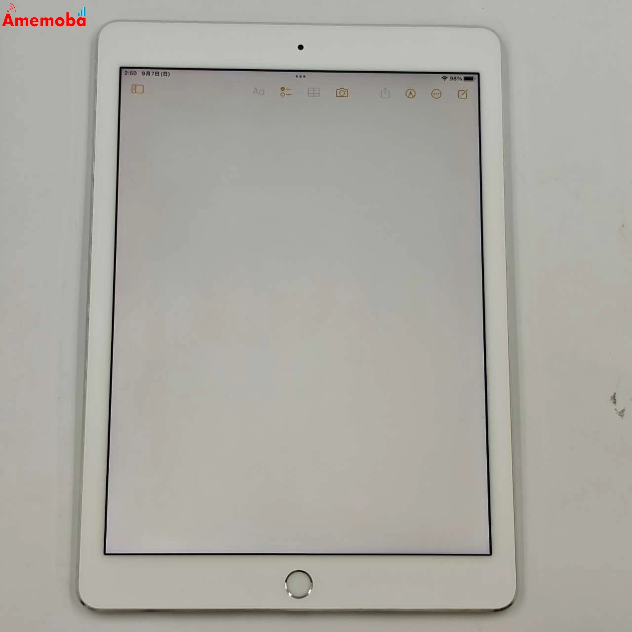 iPad Pro 9.7インチ Wi-Fiモデル 128GB シルバー NLMW2J/A 訳あり品