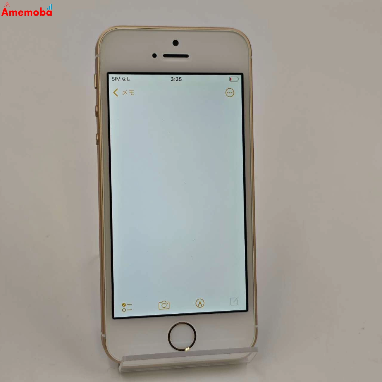 iPhoneSE 32GB ゴールド MP842J/A AU版SIMフリー 訳あり品