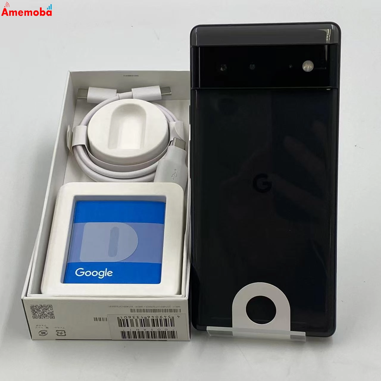 Google Pixel 6 128GB Stormy Black GR1YH SoftBank版SIMフリー 未使用品