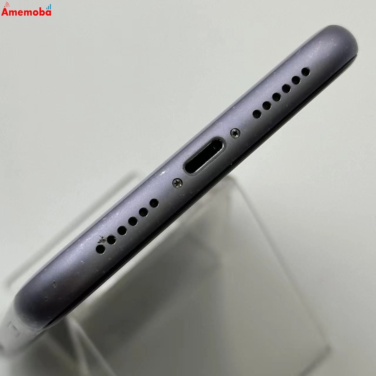 iPhone11 64GB パープル MWLX2J/A AU版SIMフリー 訳あり品 au