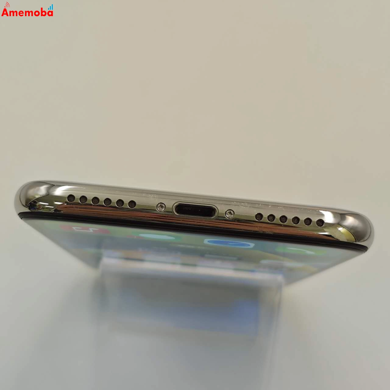 iPhoneX 256GB シルバー MQC22J/A AU版SIMフリー 美品