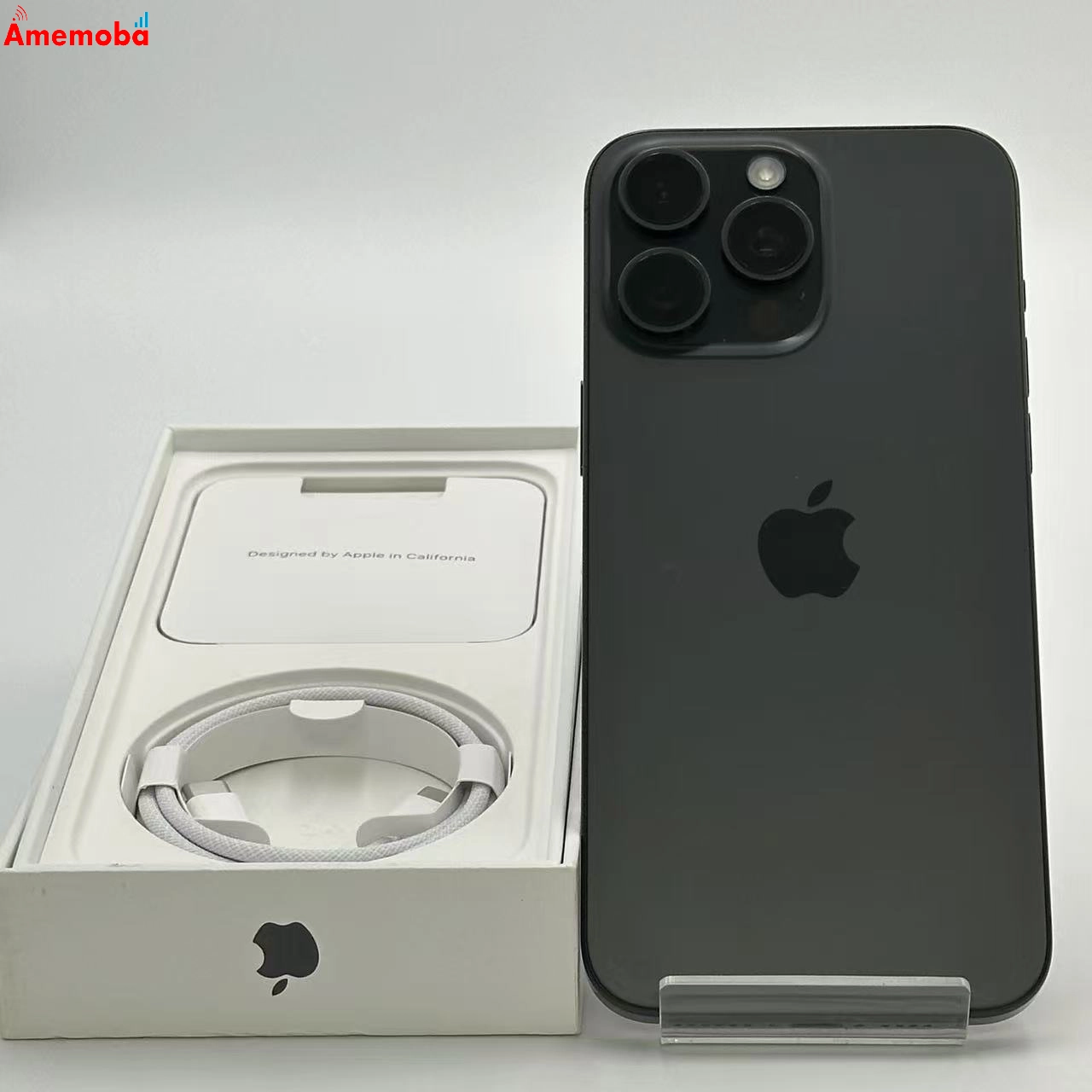 iPhone15 Pro Max 1TB ブラックチタニウム MU6Y3J/A AU版SIMフリー 美品 au