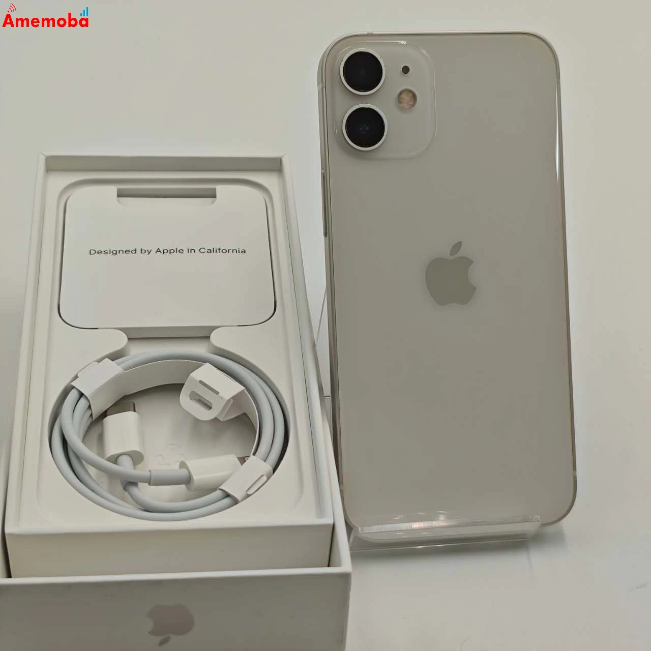 iPhone12 mini 64GB ホワイト MGA63J/A SoftBank版SIMフリー 美品