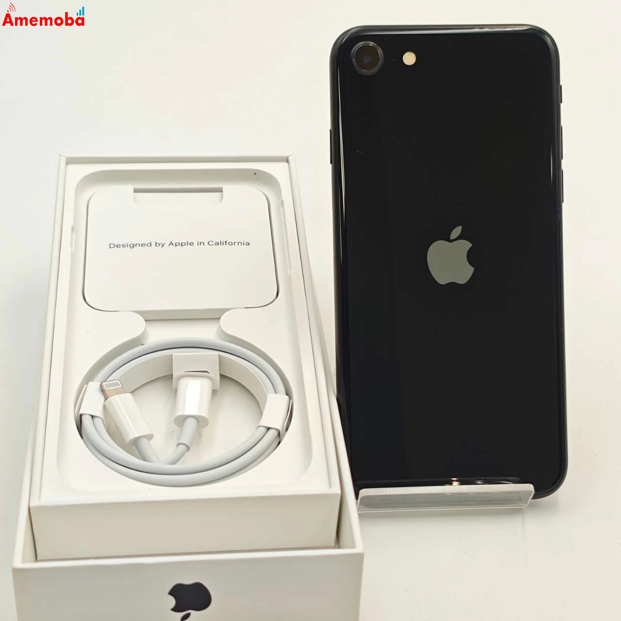 iPhoneSE 第3世代 128GB ミッドナイト MMYF3J/A Apple版SIMフリー 美品