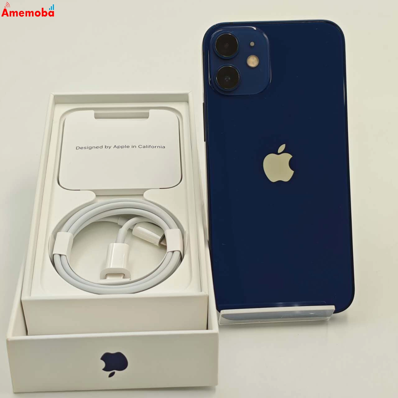 iPhone12 mini 64GB ブルー MGAP3J/A AU版SIMフリー 美品 au