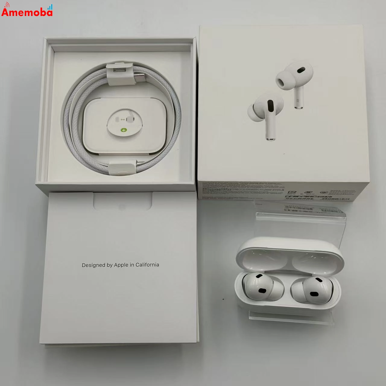 AirPods Pro 第2世代 MagSafe充電ケース(USB-C)付き ホワイト MTJV3J/A 美品