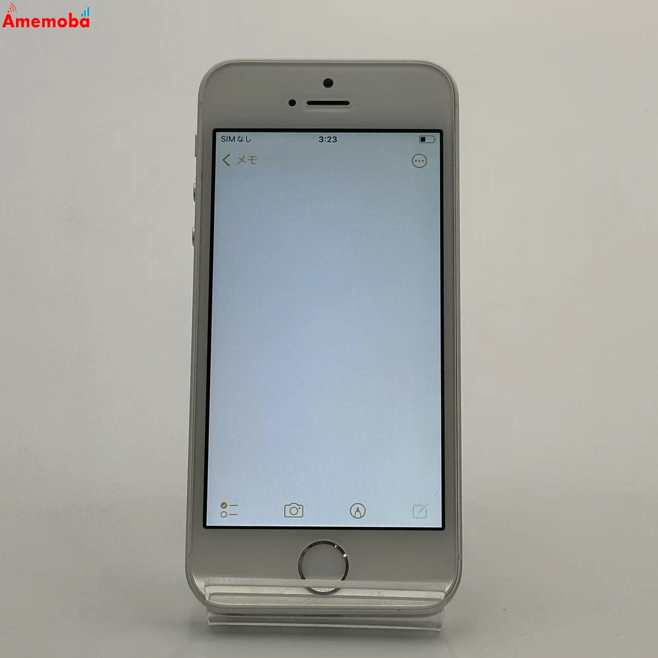 iPhoneSE 128GB シルバー MP872J/A SoftBank版SIMフリー 極美品