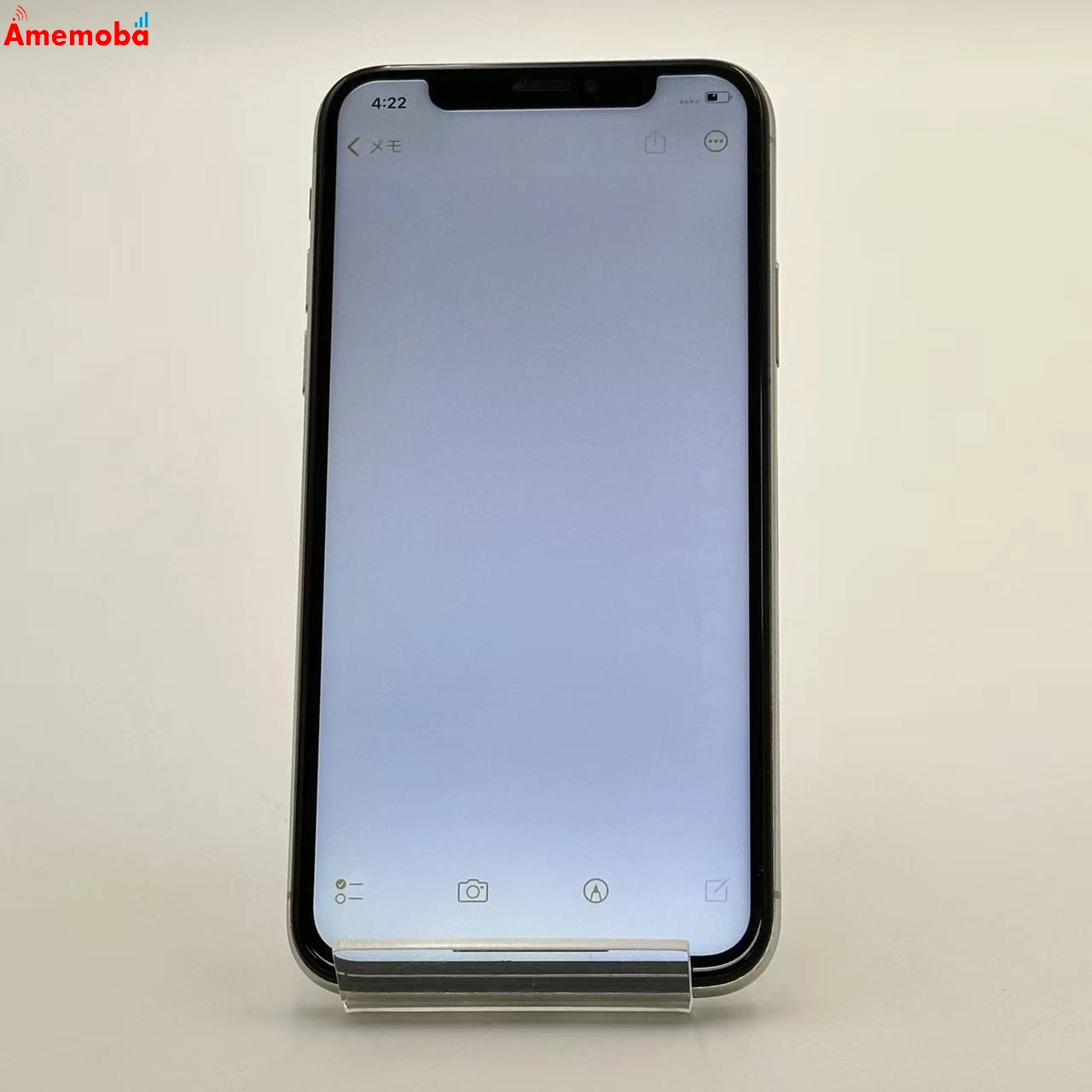 iPhoneX 256GB シルバー MQC22J/A docomo版SIMフリー ジャンク品