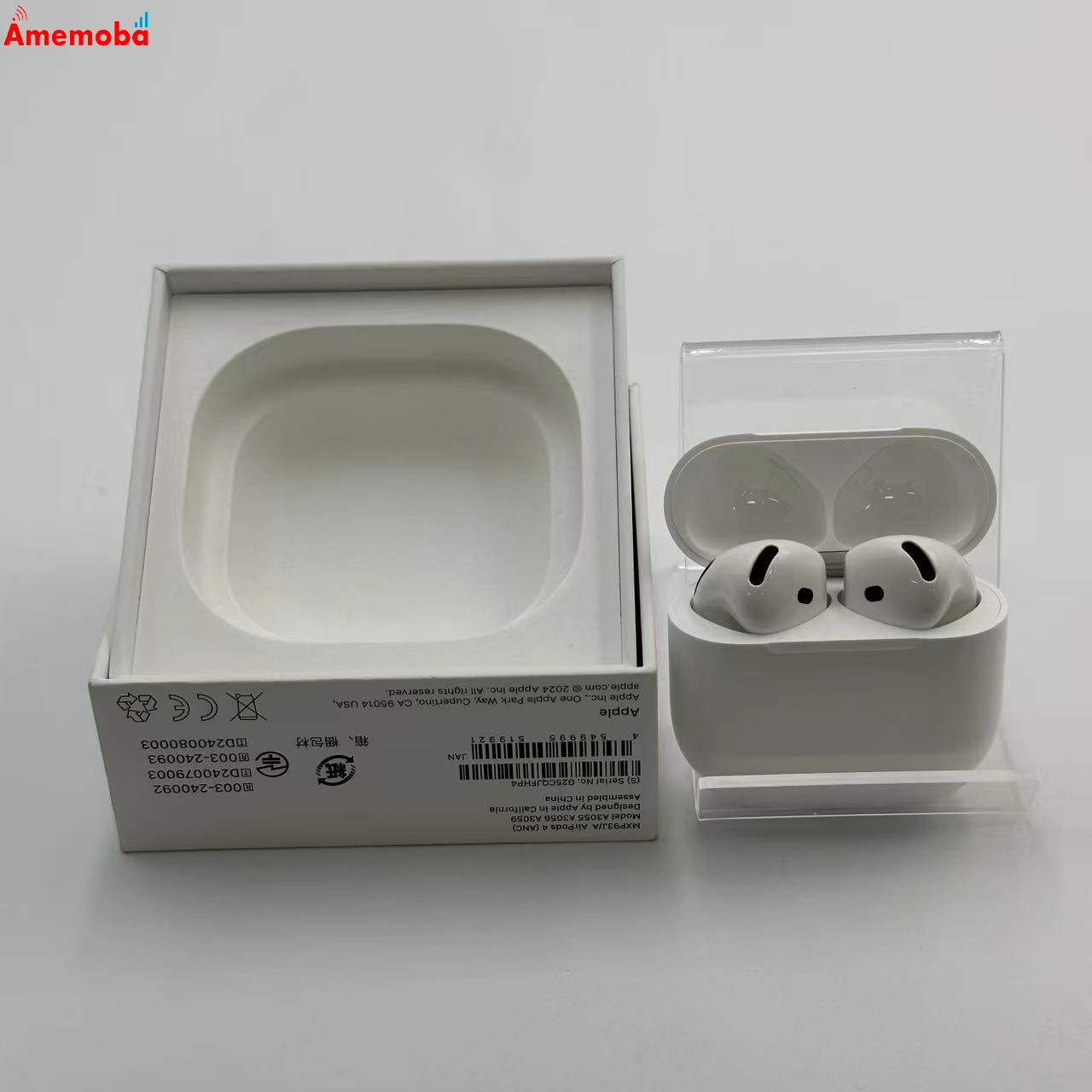 AirPods 第4世代 アクティブノイズキャンセリング搭載 ホワイト MXP93J/A 美品