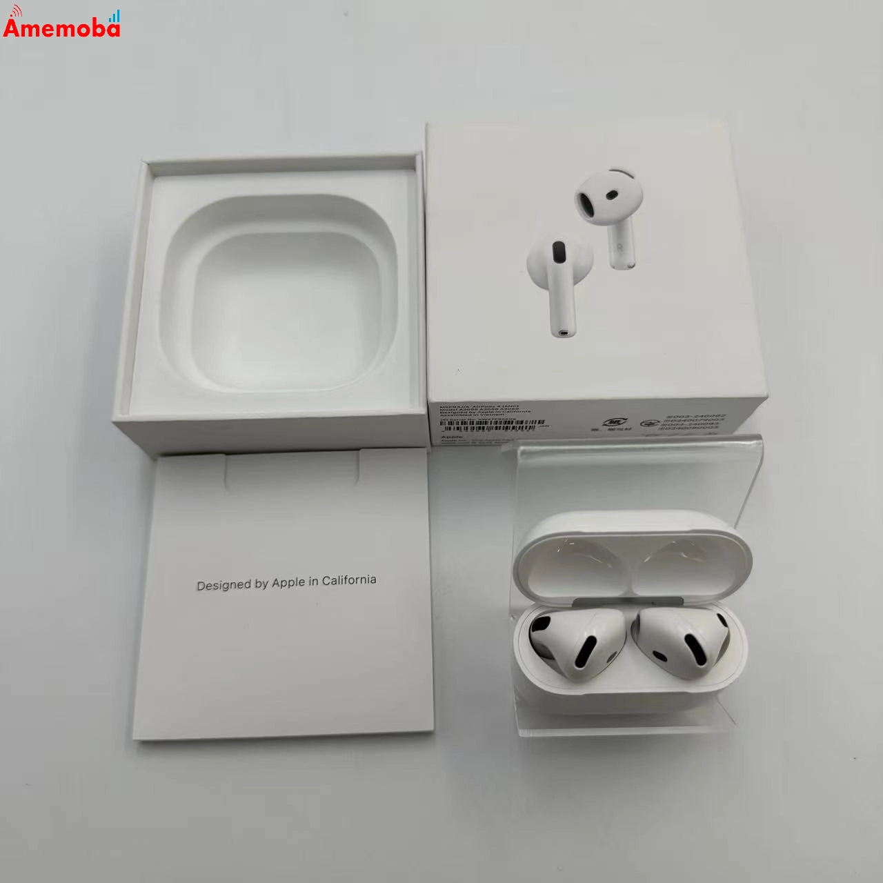 AirPods 第4世代 アクティブノイズキャンセリング搭載 ホワイト MXP93J/A