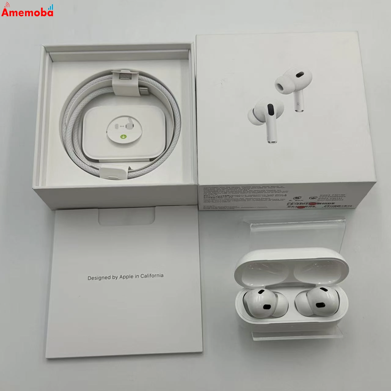 AirPods Pro 第2世代 MagSafe充電ケース(USB-C)付き ホワイト MTJV3J/A 美品