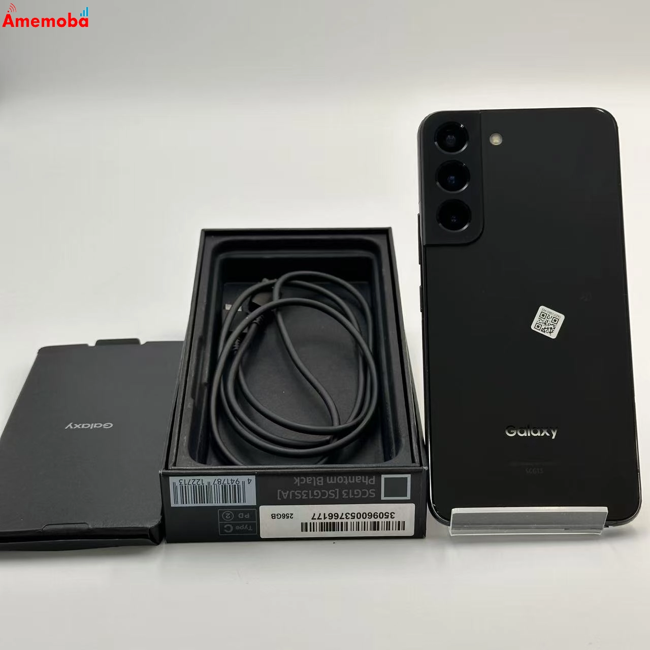 Galaxy S22 8GB/256GB ファントムブラック SCG13 UQmobile版SIMフリー 新品同様