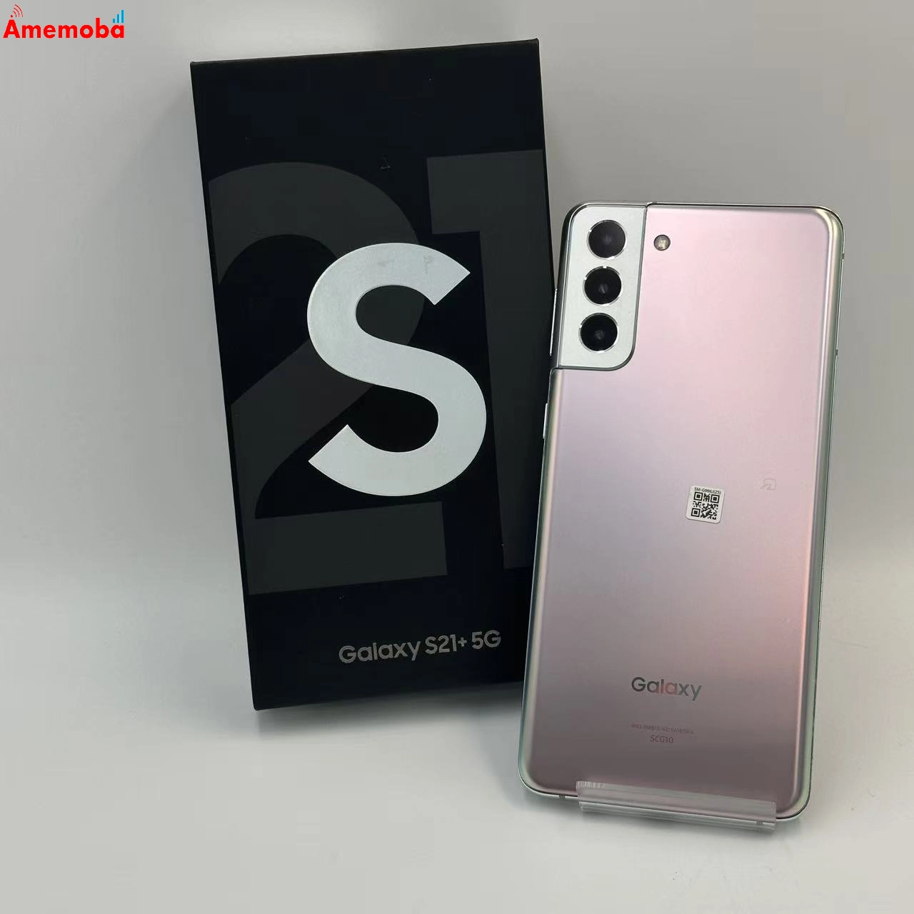 Galaxy S21+ 5G 256GB ファントムブラック SCG10 AU版SIMフリー ジャンク品 au