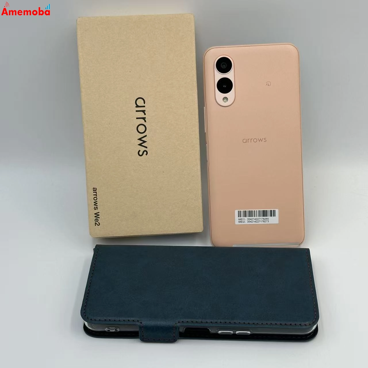 arrows We2 4GB/64GB ライトブルー F-52E docomo版SIMフリー 新品同様