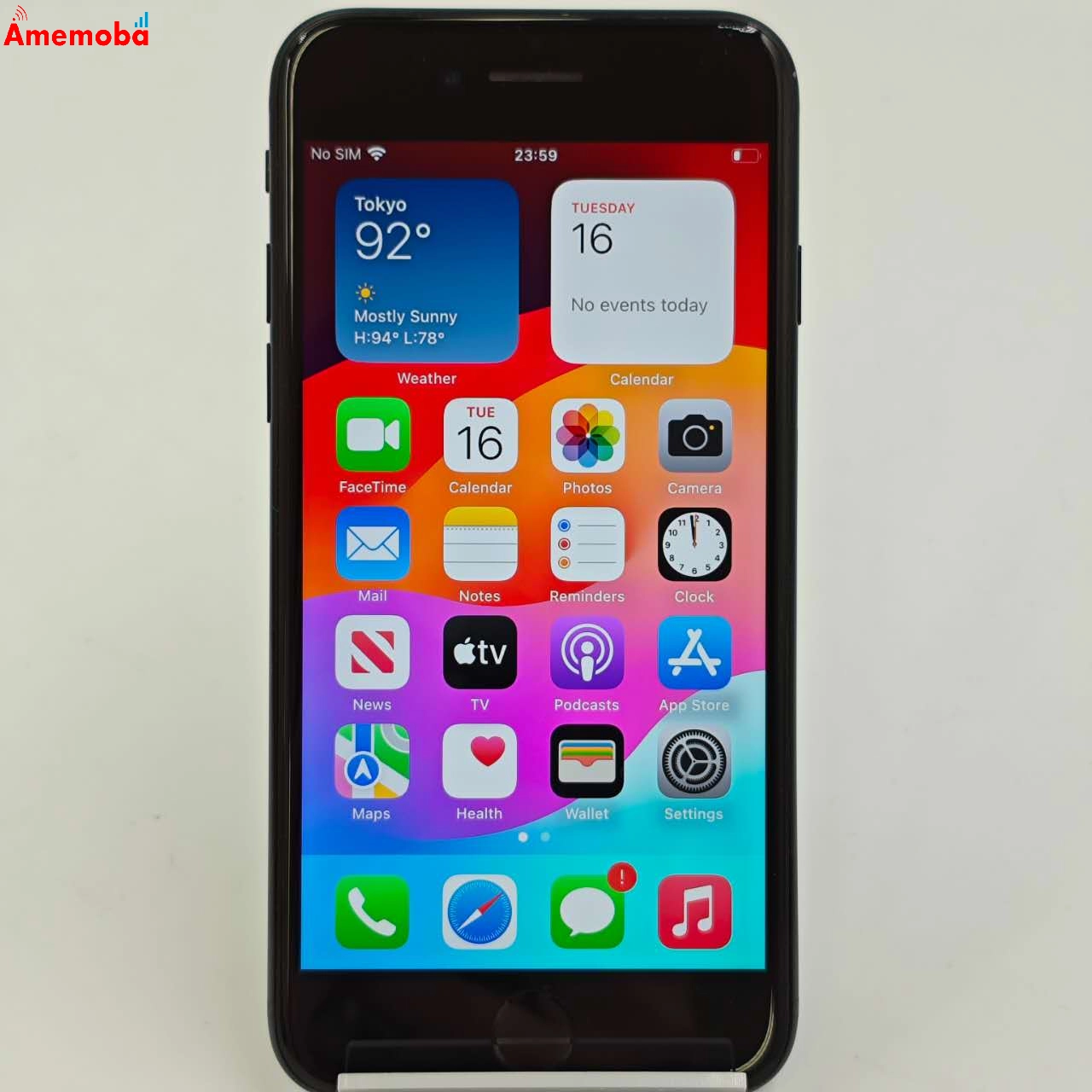 iPhoneSE 第3世代 128GB ミッドナイト MMYF3J/A Apple版SIMフリー