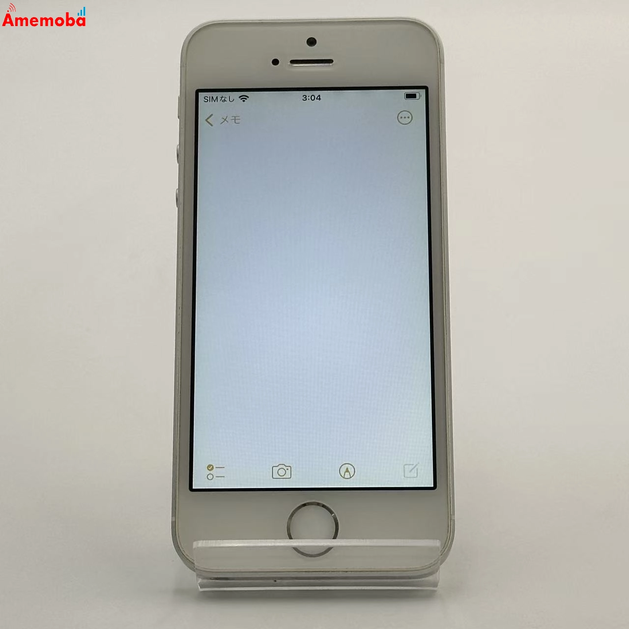 iPhoneSE 32GB シルバー MP832J/A AU版SIMフリー