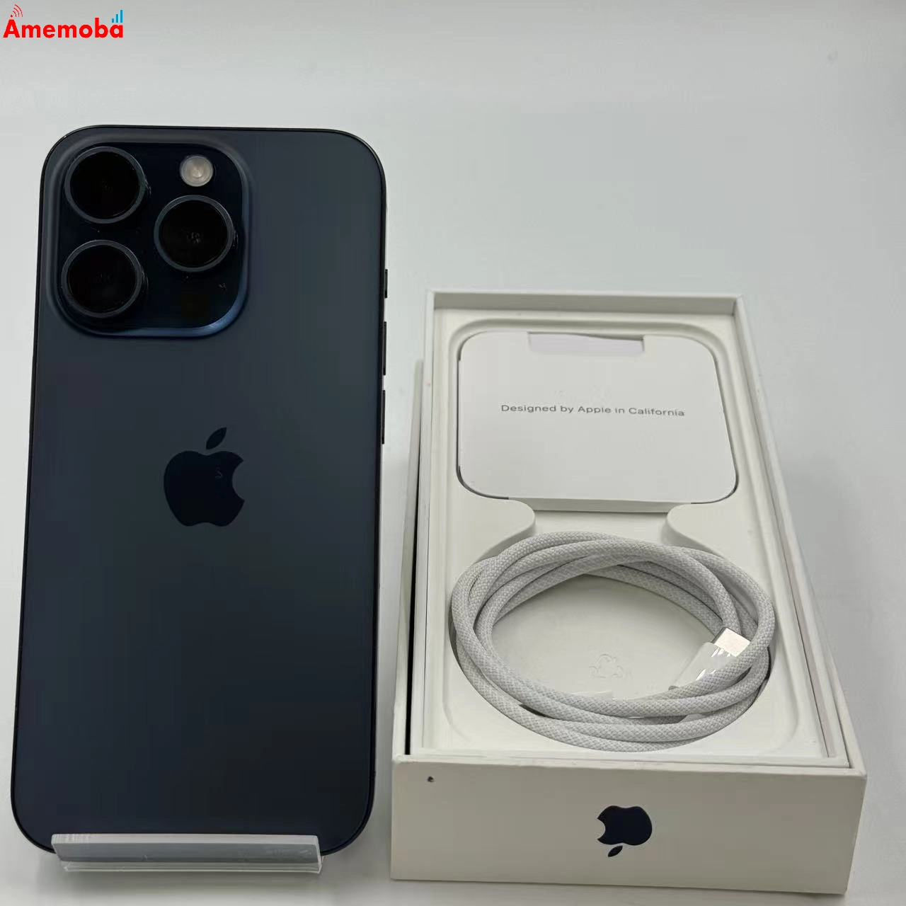 iPhone15 Pro 128GB ブルーチタニウム MTUA3J/A SIMフリー 美品