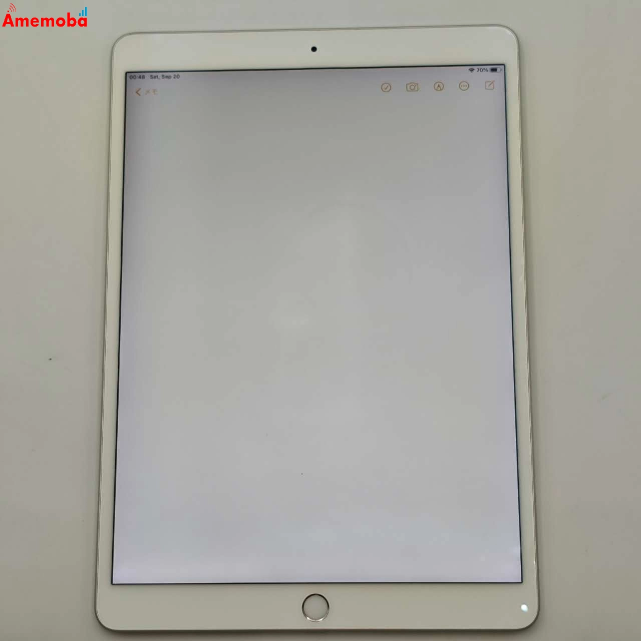 iPad Air 第3世代 Wi-Fiモデル 256GB シルバー MUUR2J/A  訳あり品