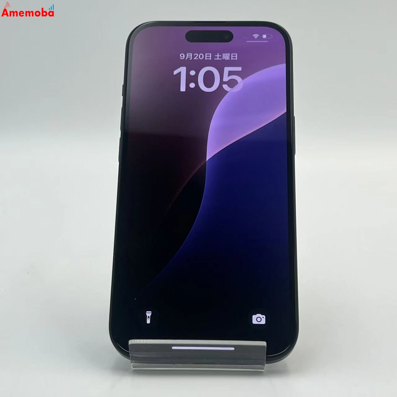 iPhone15 128GB ブラック MTMH3J/A AU版SIMフリー 新品同様