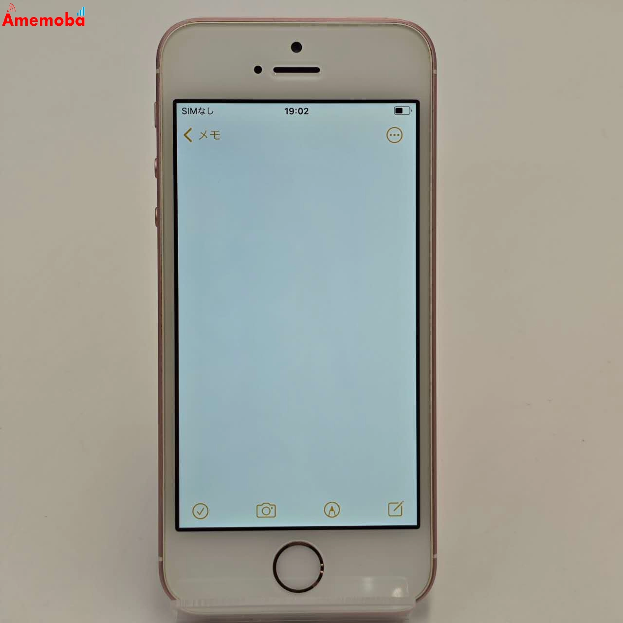 iPhoneSE 16GB ローズゴールド MLXN2ZP/A Apple版SIMフリー 訳あり品