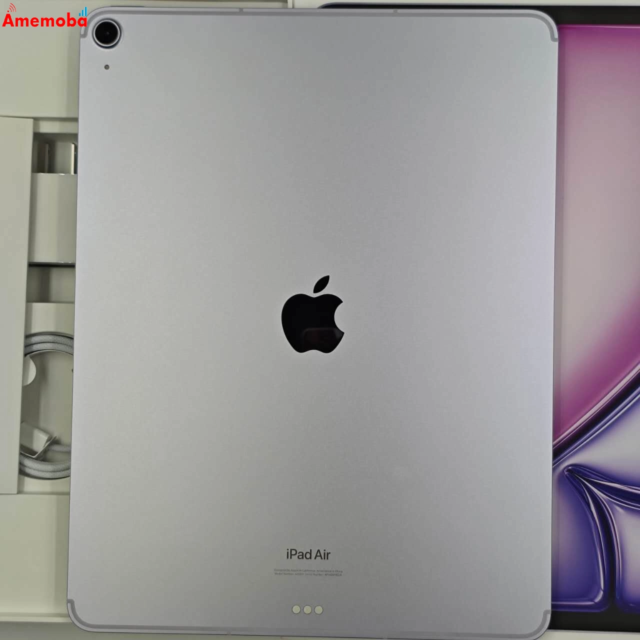 iPad Air 13インチ 第6世代 128GB パープル MV6U3J/A AU版SIMフリー 新品同様