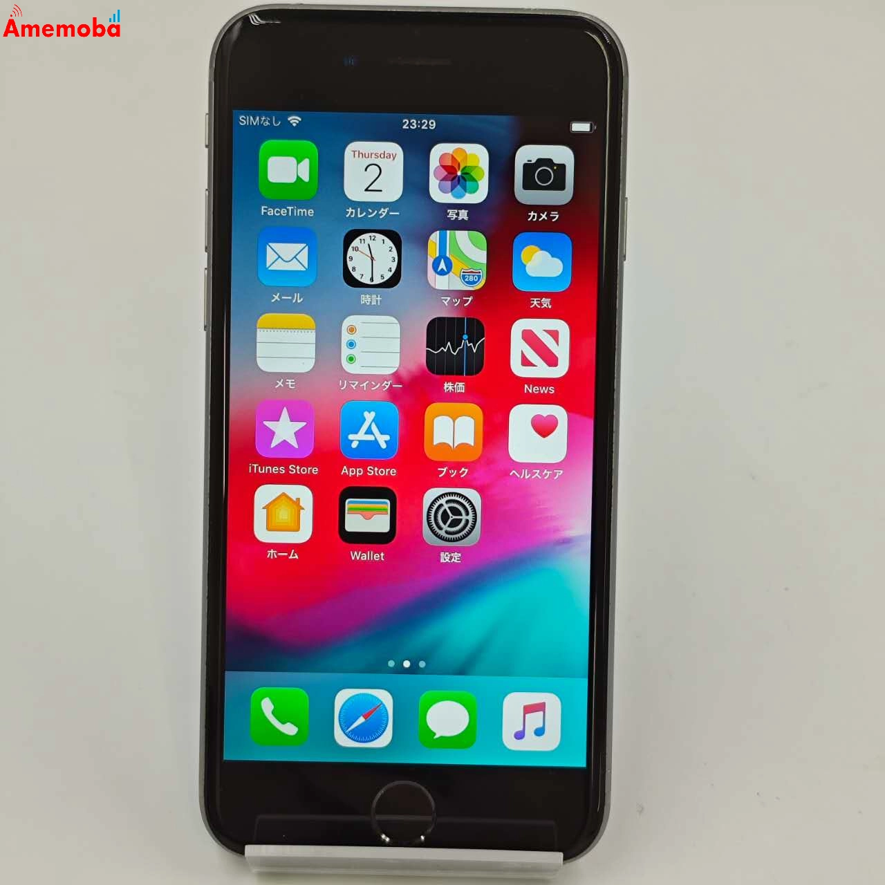 iPhone6s 128GB スペースグレイ MKQT2J/A docomo版SIMフリー