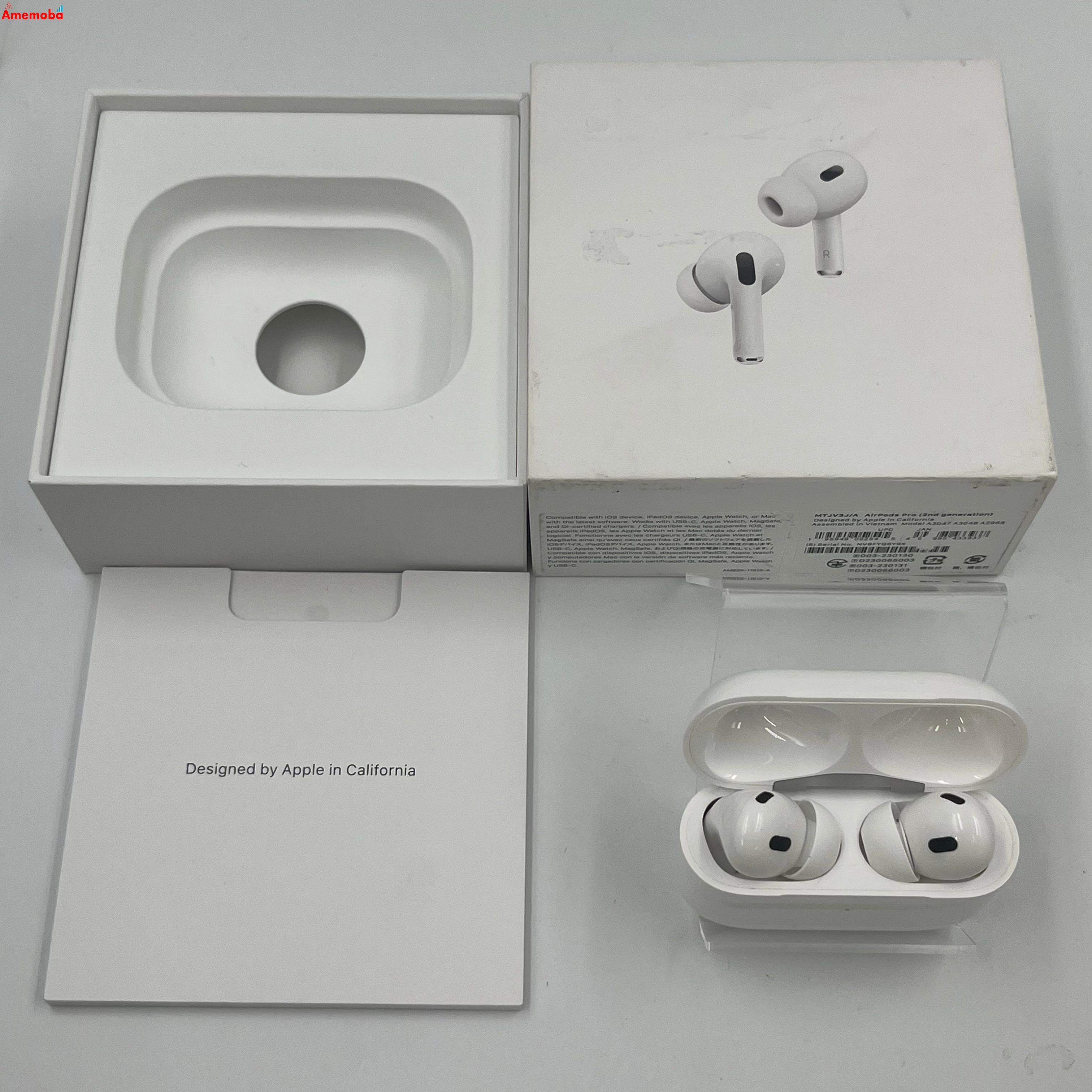 AirPods Pro 第2世代 USB-C * Apple * ホワイト MTJV3J/A au 美品