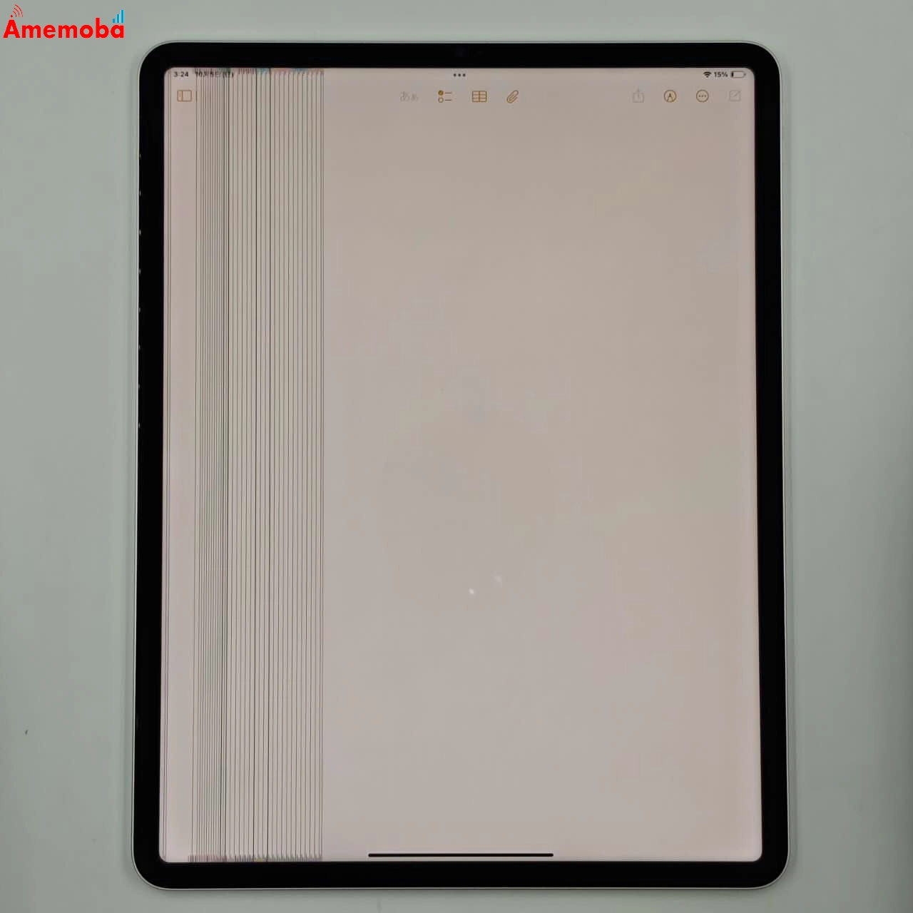 iPad Pro 12.9インチ 第6世代 Wi-Fiモデル 256GB シルバー  PNXT3J/A  ジャンク品