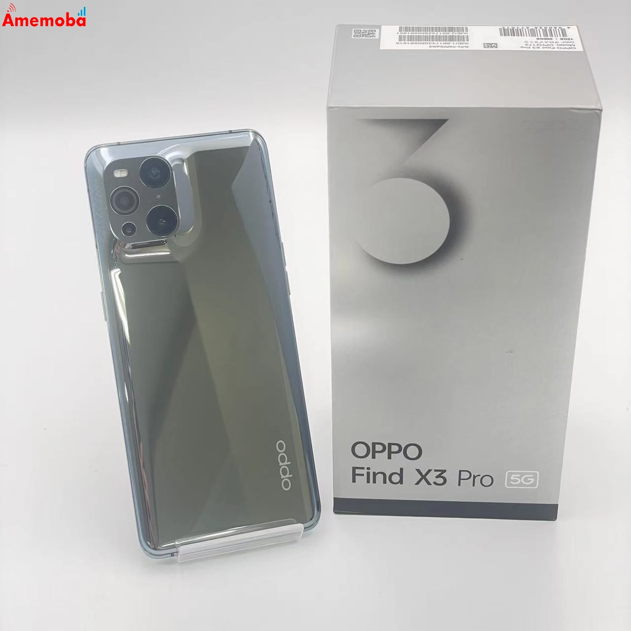 OPPO Find X3 Pro 256GB グロスブラック OPG03 ストア版SIMフリー