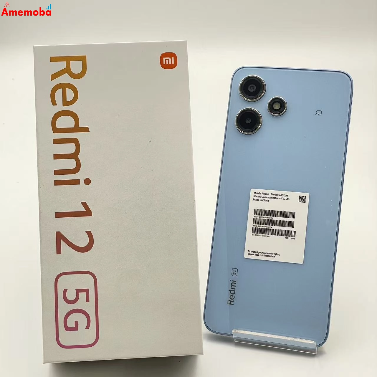 Xiaomi Redmi 12 5G 4GB/128GB スカイブルー A401XM SoftBank版SIMフリー 美品