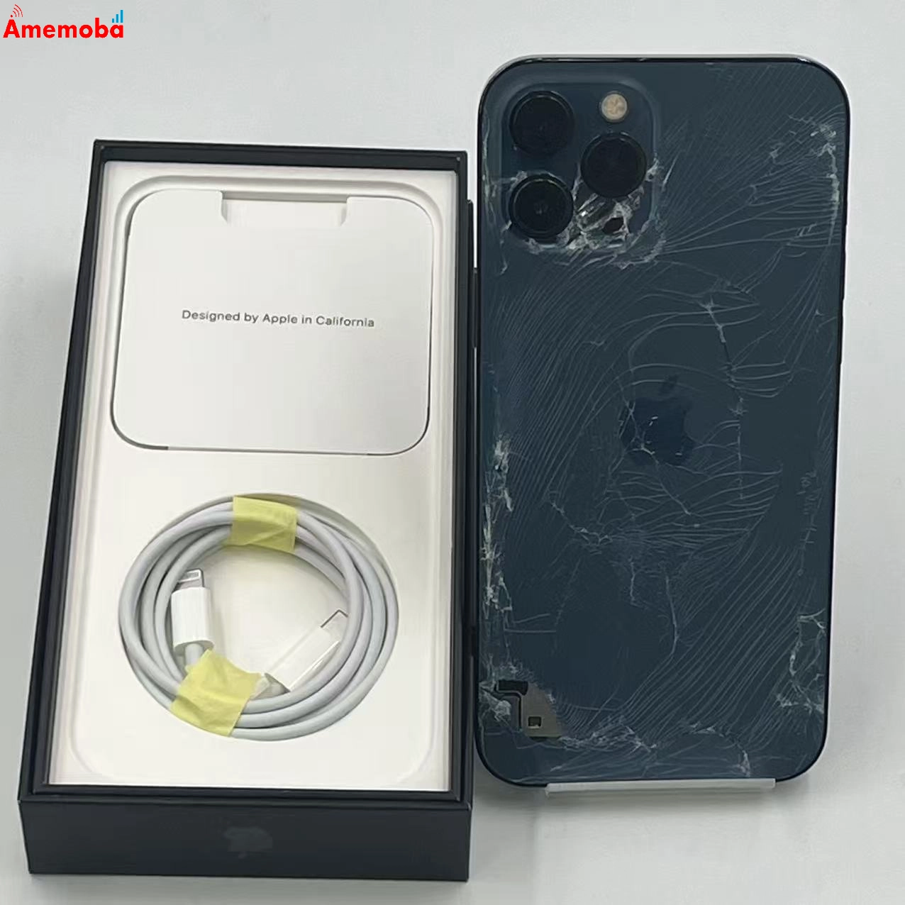 iPhone12 Pro Max 256GB パシフィックブルー MGD23J/A SoftBank版SIMフリー ジャンク品