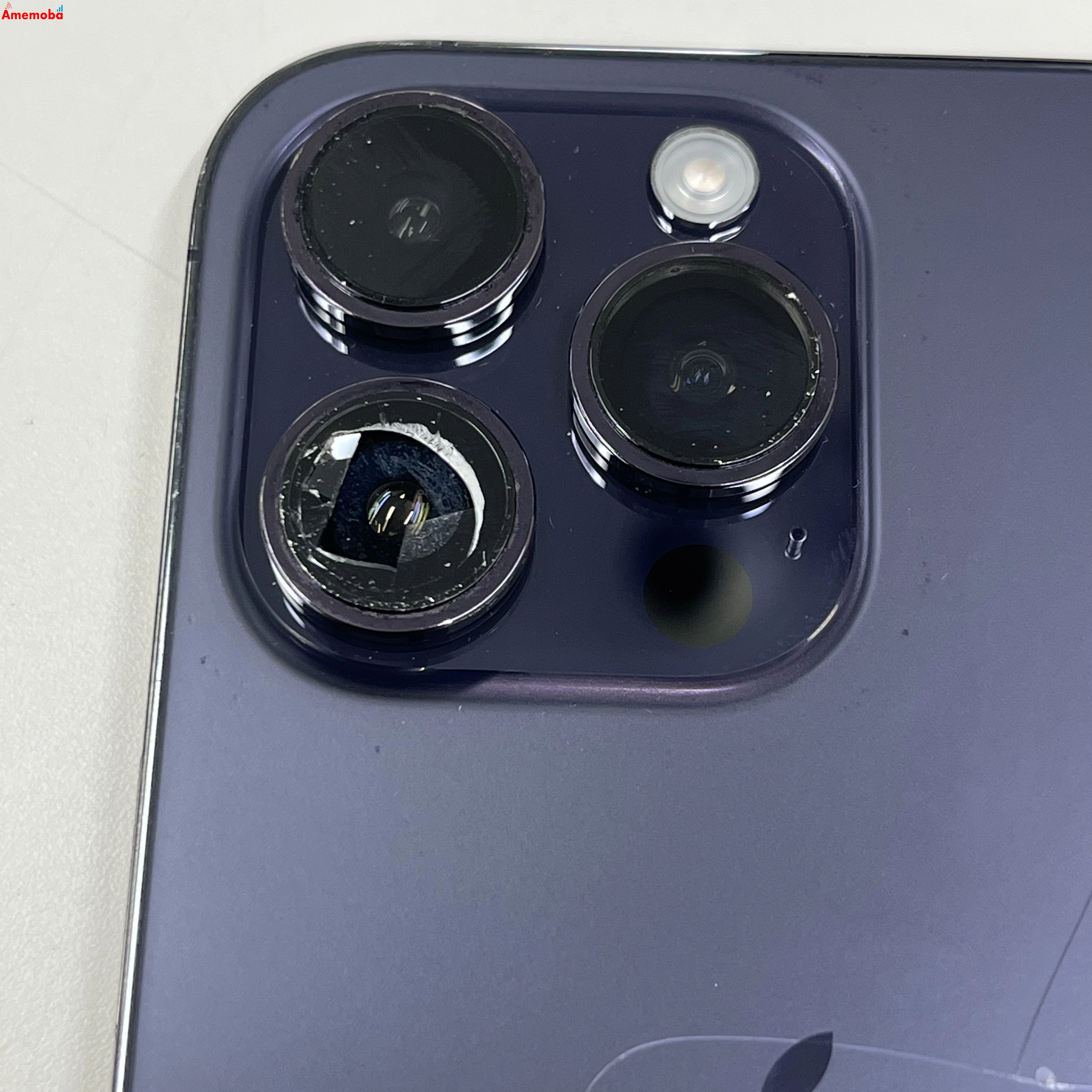 iPhone14 Pro 128GB ディープパープル MQ0F3J/A SIMフリー ジャンク品